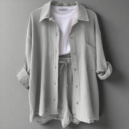BreezeLuxe™ Two-Piece Set — Wrap Yourself in All-Day Softness and Effortless Freedom