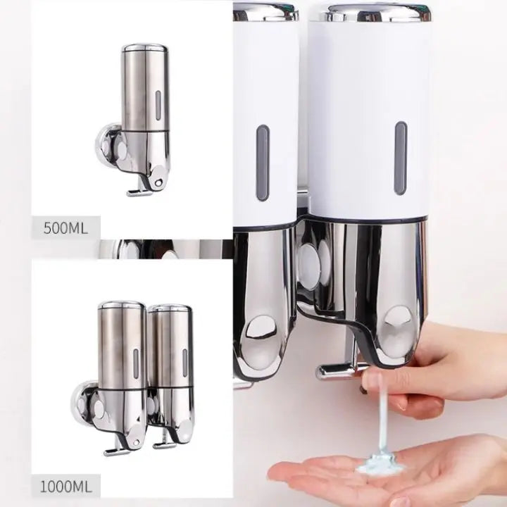 Soap dispenser for wall mounting