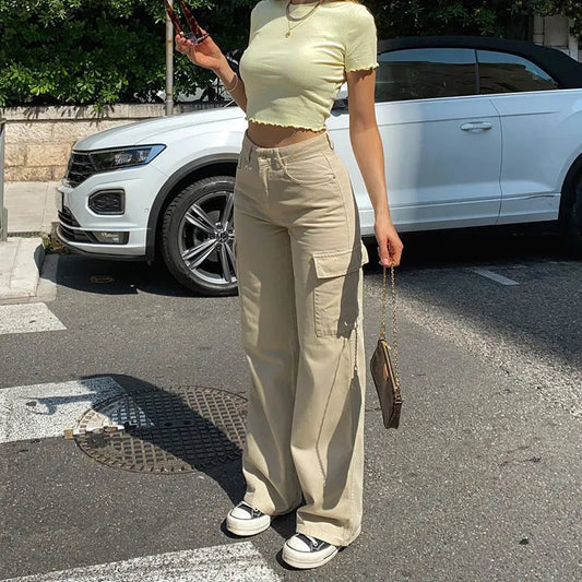 Eleni Cargo Pants with Adjustable Fit