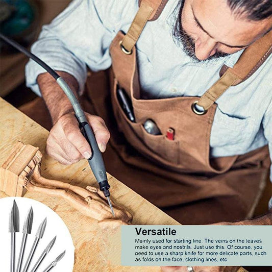 DrillCraft | 5-piece wood carving drill bit sets