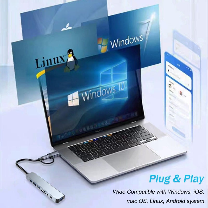 NexaHub™ — Command Your Workspace with Instant, Rugged Power and Unstoppable Speed
