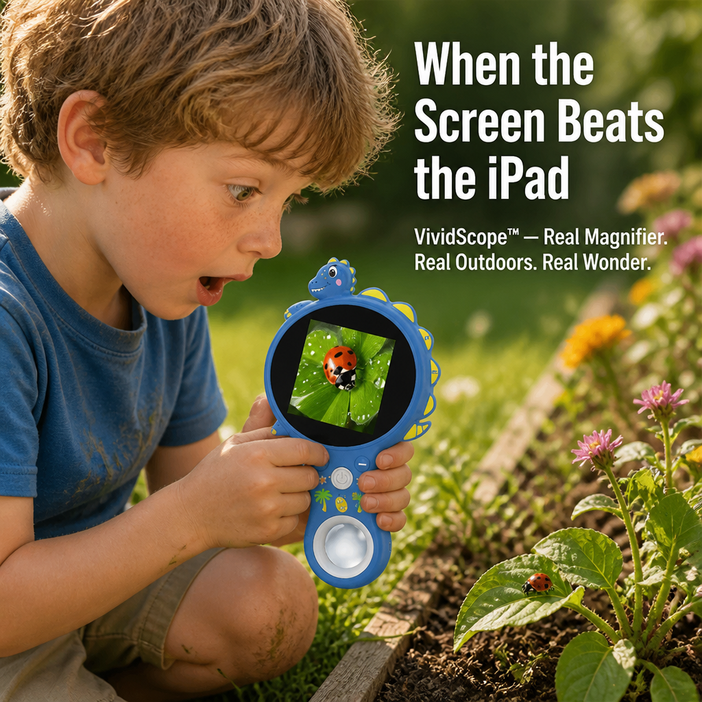 VividScope™ — Swap the Tablet for Ladybugs, Leaves, and Genuine Discov ...