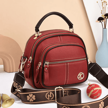LuxeVanta™ Leather Crossbody — Command Your Day with Effortless Style and Unshakable Confidence