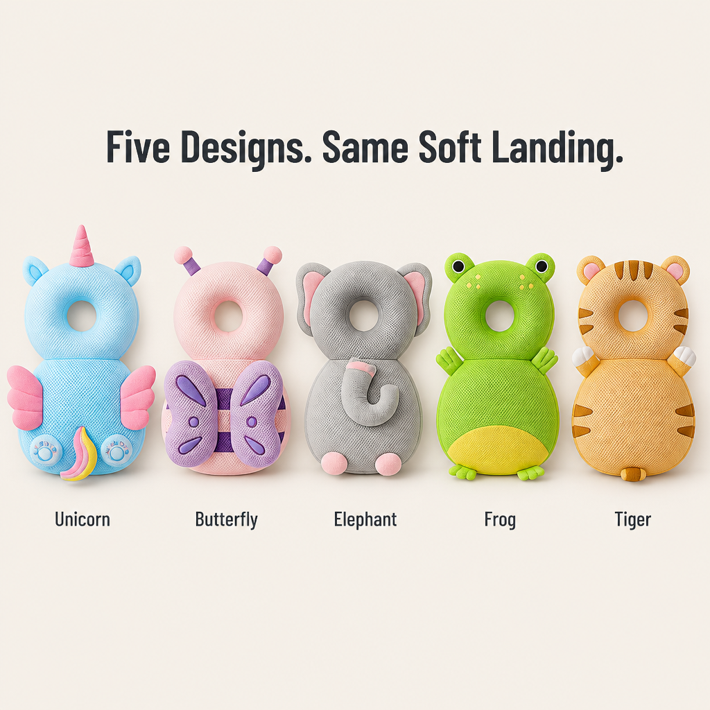 SnuggleSafe™ — Pad Every Backward Fall So Baby Steps Braver