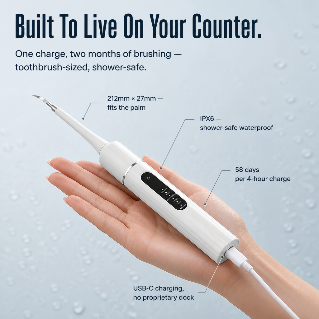 DentaVibe™ — Effortlessly Shatter Stubborn Tartar for a Radiant, Confident Smile