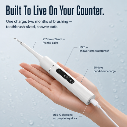 DentaVibe™ — Effortlessly Shatter Stubborn Tartar for a Radiant, Confident Smile