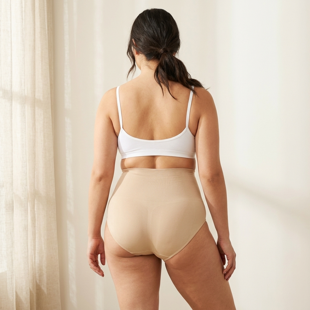 SilhouetEase™ – High-Waist Seamless Tummy-Flattening Shaping Briefs