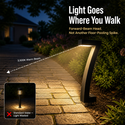 LuminaGlow™ — Illuminate Your Way With Artistic Solar Radiance Till Dawn