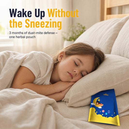 SereniMist™ — Silent Morning Sneezes & Eliminate Dust Mites for 3 Months