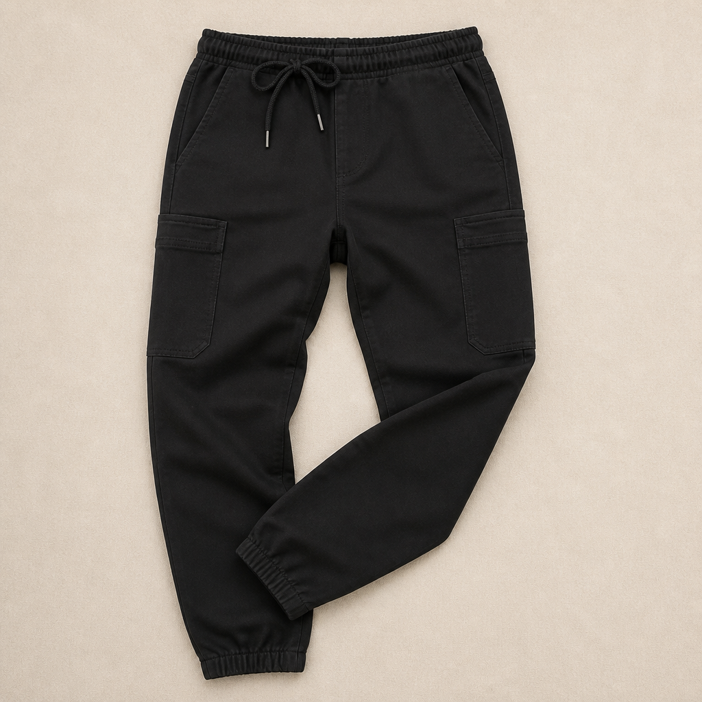 CasualFlex™ – Stretchy Cargo Pants with Drawcord Waist for Effortless Wear