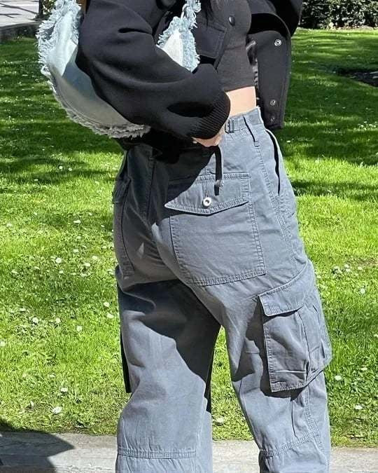 Eleni Cargo Pants with Adjustable Fit