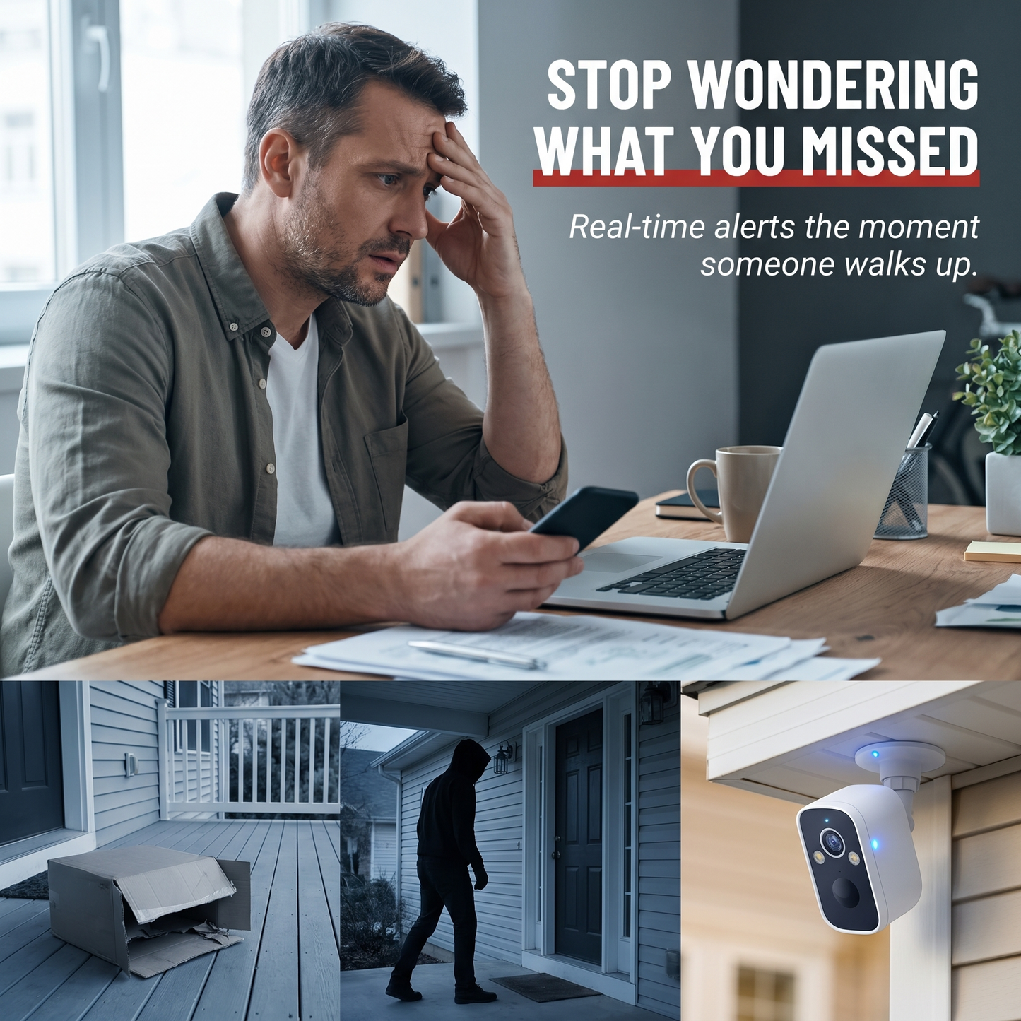 VigilantEye™ — Monitor Every Visitor Remotely, Wireless and No Monthly Fees