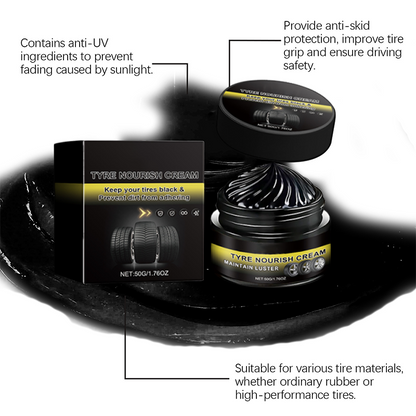 VeloLuxe™ Tire Elixir — Ignite Deep, Lasting Black Shine That Commands Every Road