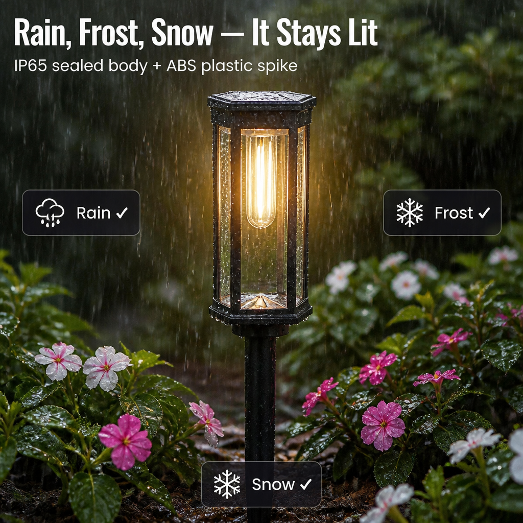 LumaRay™ — Illuminate Your Garden Path for 12 Hours Straight on a Single Day’s Charge