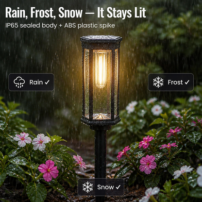 LumaRay™ — Illuminate Your Garden Path for 12 Hours Straight on a Single Day’s Charge