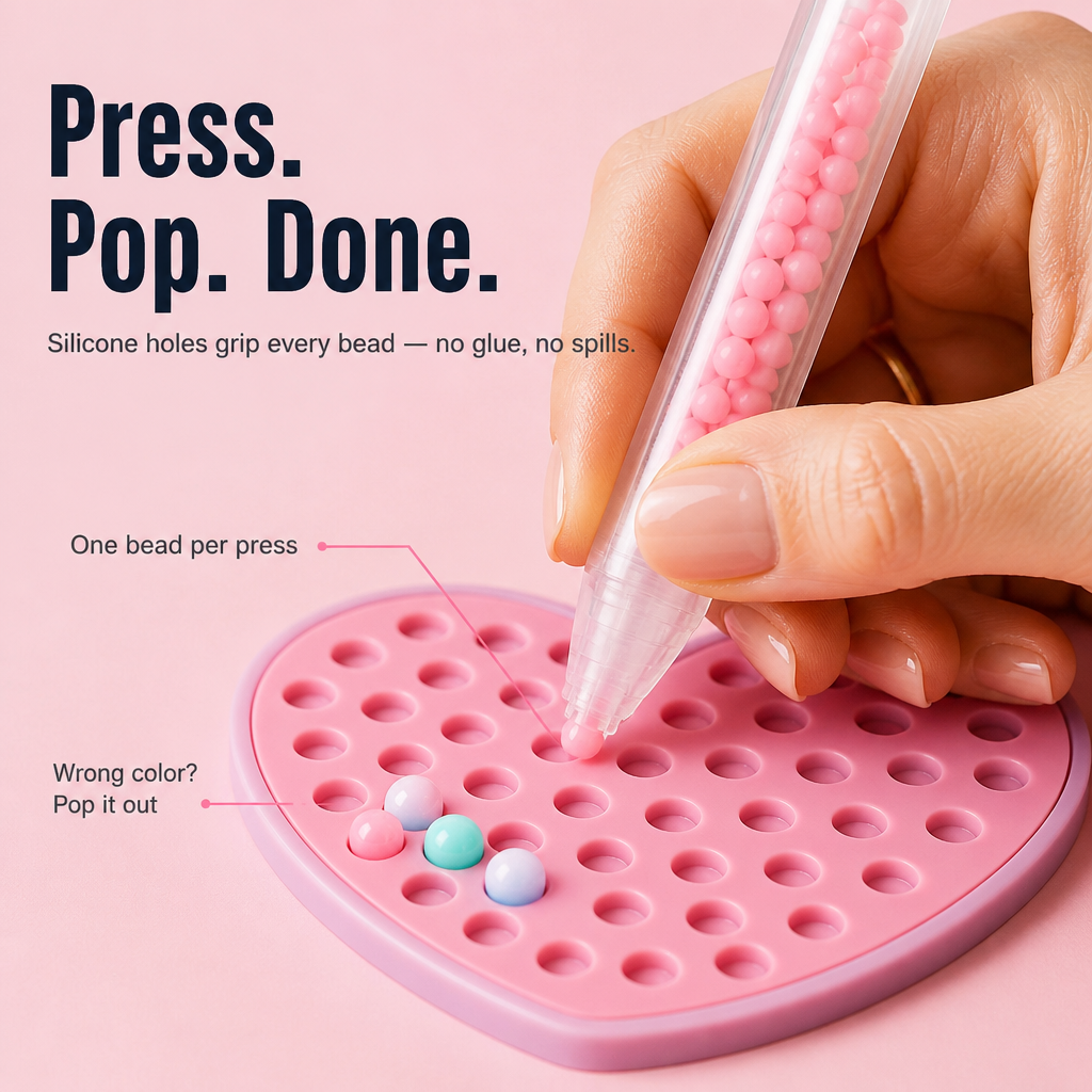 PrismPearl™ — Swap Screen Time for Sparkling Bead Stickers Kids Can’t Resist