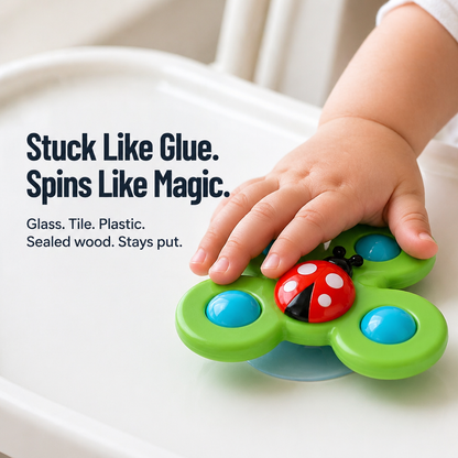 Magnetic SpinWhirl™ — Attach, Twirl & Halt the Toddler Tantrum Instantly