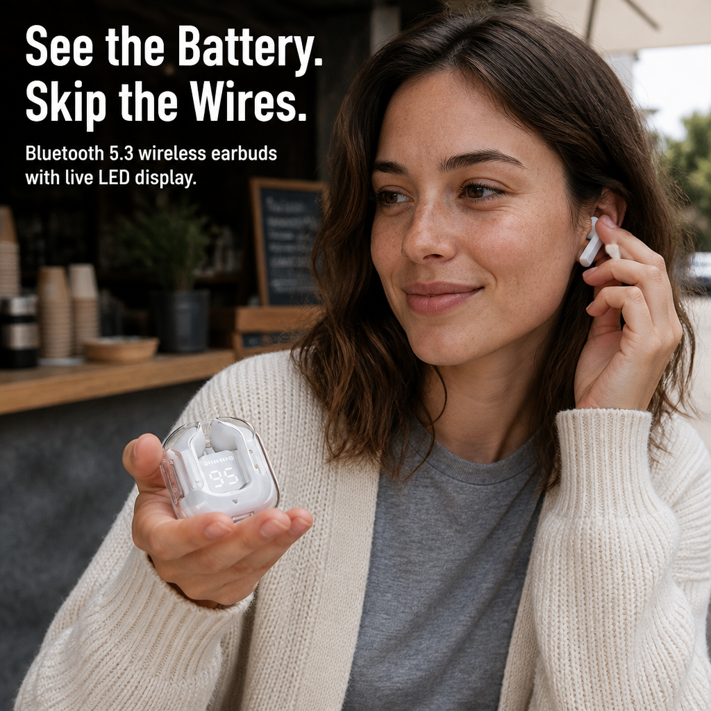 PulseSync™ — See Your Battery, Own Your Sound, Never Miss a Beat