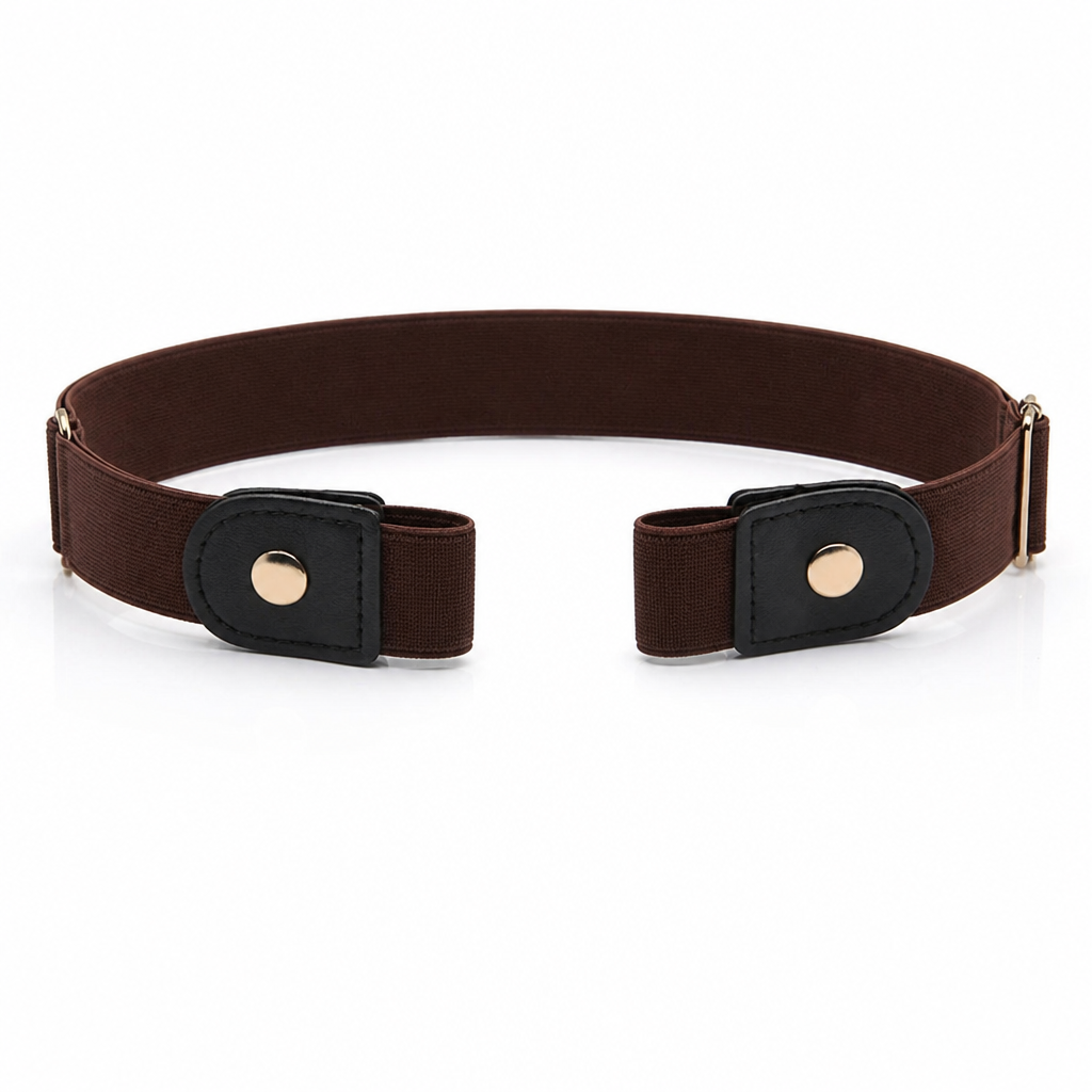 FlexiStride™ – Snapless Stretch Belt with Hidden Closure