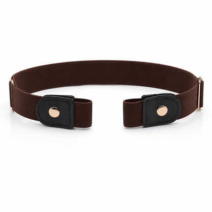 FlexiStride™ – Snapless Stretch Belt with Hidden Closure