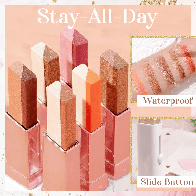 GlitzGradient Two-Tone Eyeshadow Stick