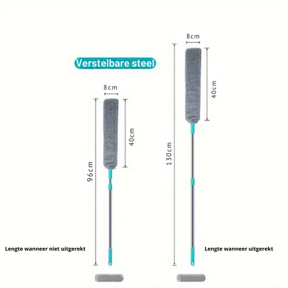 GlideFlex™ — Clean Every Hidden Spot Without Strain or Struggle