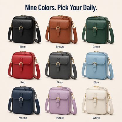 VeroCraft™ — Store Phone, Cards & Everyday Essentials in One Sleek Crossbody