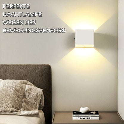 LuminaCube™ – Motion Sensor Enabled Wireless LED Wall Lamp