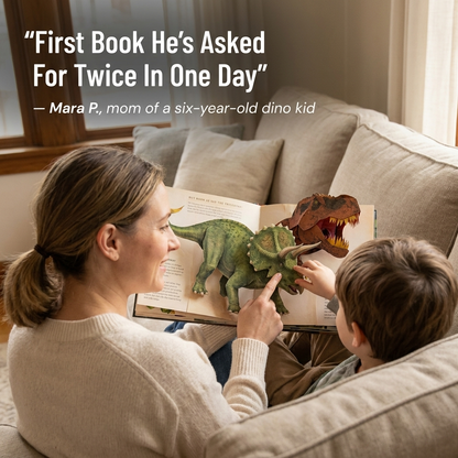 RexQuest™ — Keep Your Dino-Loving Kid Reading Until The Pages Wear Thin
