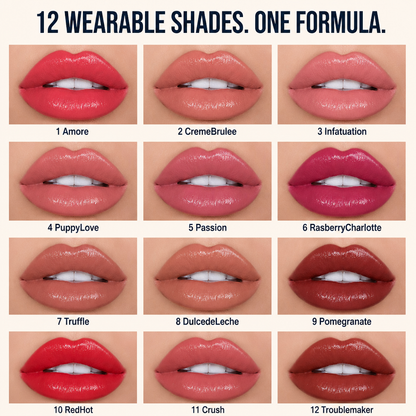 RadianceLock™ Lip Glow — Wear Vibrant Color That Stays Through Dinner Without Drying Out