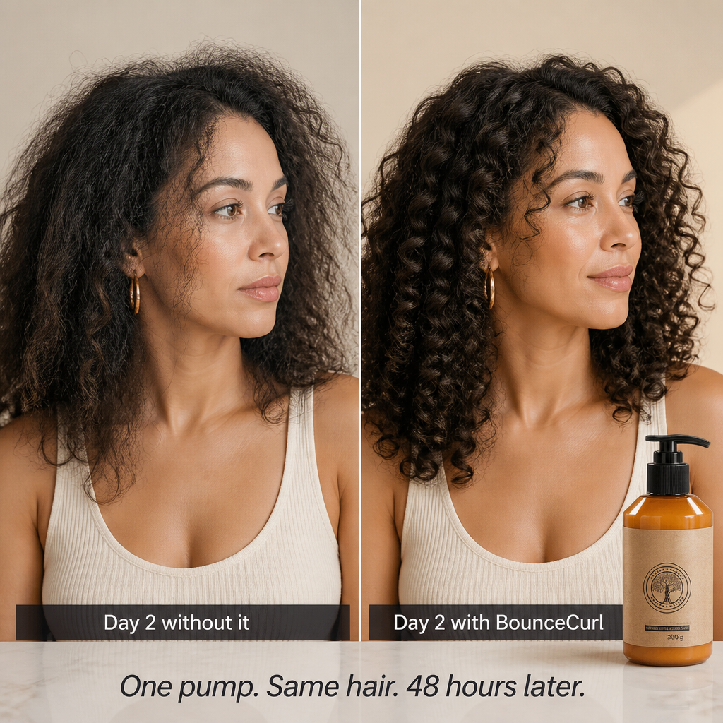 BounceCurl™ — Swap 4 Curl Products for One Pump with 78-Hour Hold