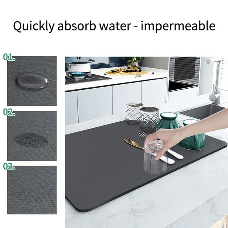 AquaGuard™ — Instantly Dry Counters, Fight Germs | 50% Off