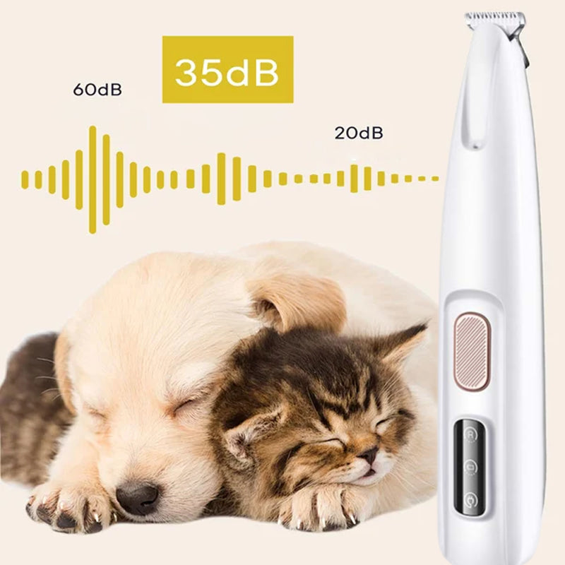 SereniTrim™ Precision Trimmer — Make Every Grooming Moment Calm, Quick, and Connected
