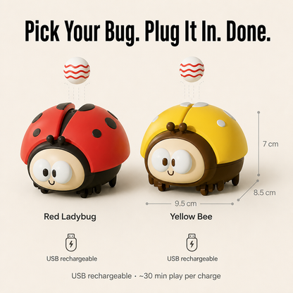 LuminaFlutter™ — Toss a Ball, Sail a Bug, Distract Your Toddler from the Tablet