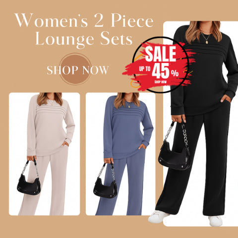 VeluciaLuxe™ Lounge Set — Wrap Yourself in All-Day Softness and Effortless Chic Confidence