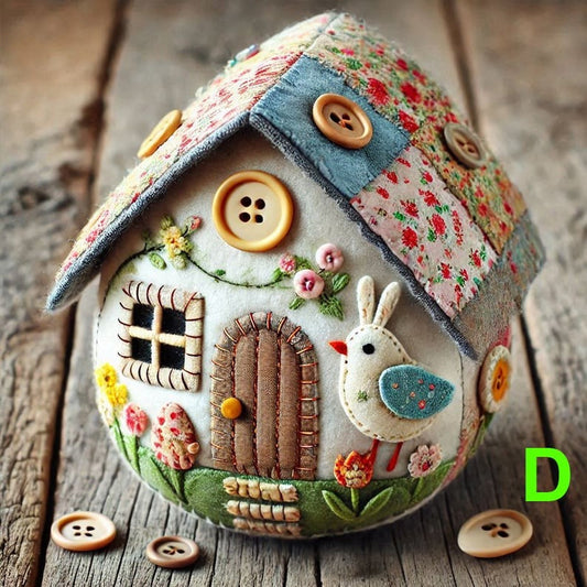CozyNest™ — Create Heartfelt Easter Memories with Every Colorful Stitch