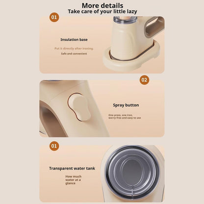 TurboSteam™ – Clothing Free of Wrinkles Instantly!