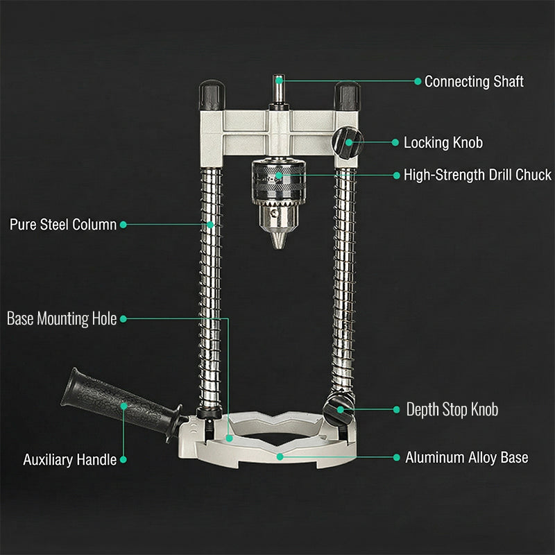 ApexDrill™ — Lock Every Angle, Nail Perfect Holes Like a True Pro