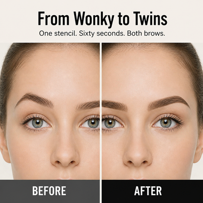 ArchAura™ — Achieve Twin Brows in 60 Seconds, Even on a Wobbly Morning