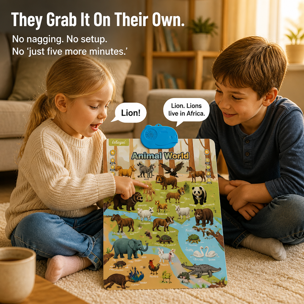 SpeakBright™ — Swap Screen-Time Struggles for Genuine English Words in Just One Week