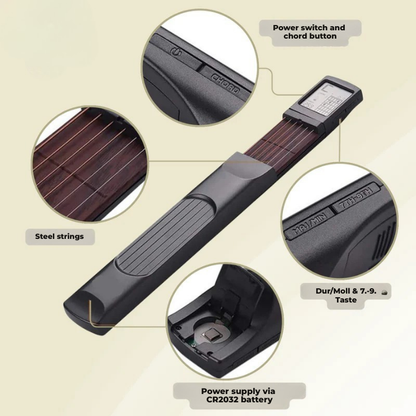 StrumEase™ Pocket Trainer — Unlock Silent, Anytime Guitar Mastery That Fits Your Life