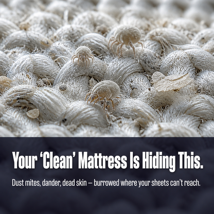 PureRest™ Pro Mattress Cleaner — Extract Dust Mites from Your Mattress for Allergy-Free Rest