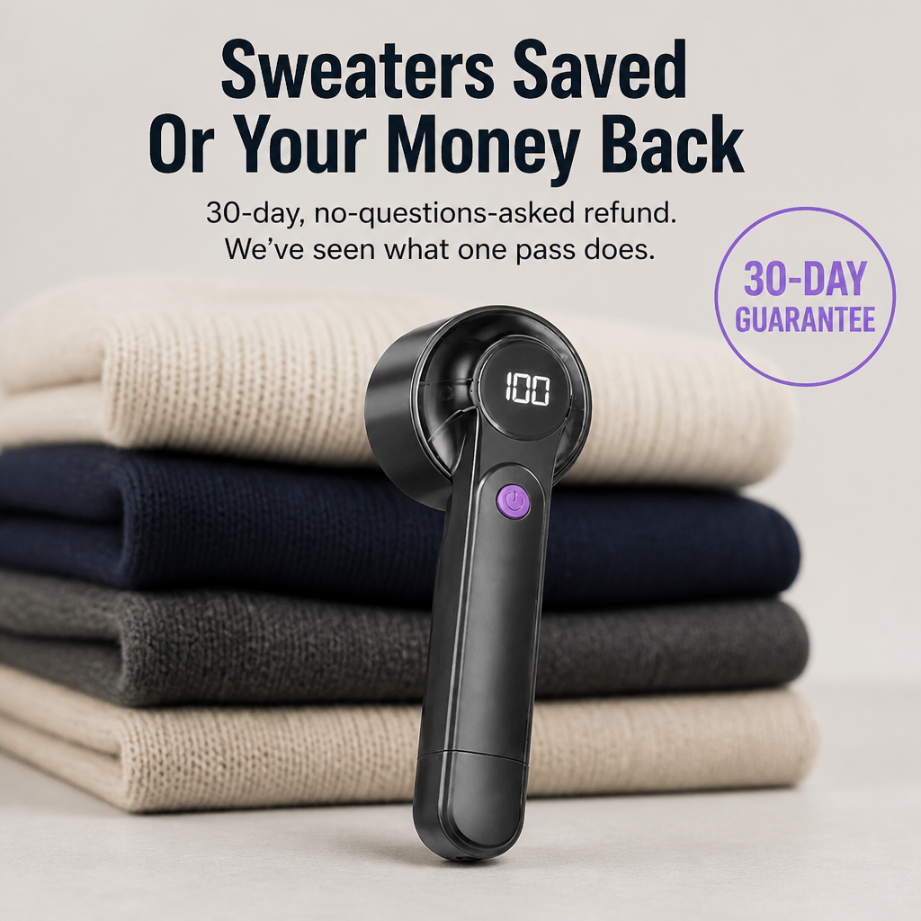 VibranceTrim™ — Bring Your Sweaters Back to Life and Wear Them Proudly Again