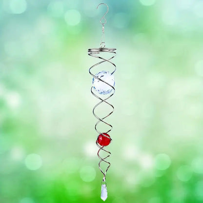 1+1 FREE | CrystalTwister™ - Metal Spiral Crystal Wind Chime [Final Day Discount]