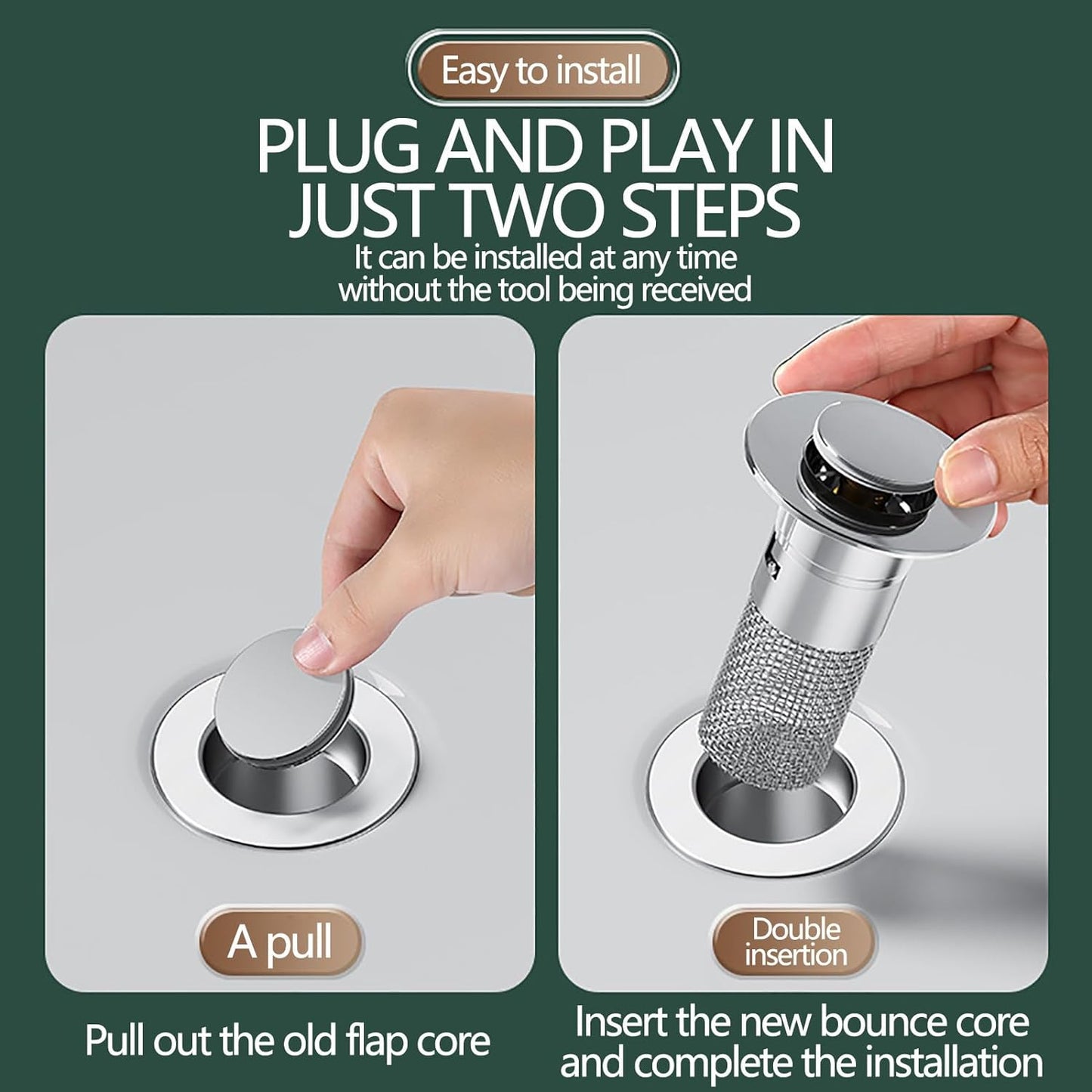 ClogSafe™ | Easy Sink Blockage Prevention