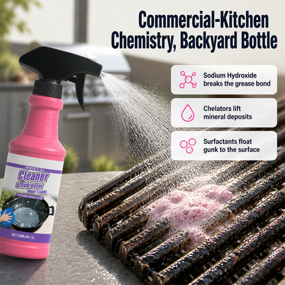 FlameForce™ — Remove Stubborn Burnt Grease from Your Grill in Just Two Minutes