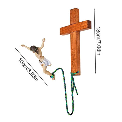 Jesus Bungee Jumping