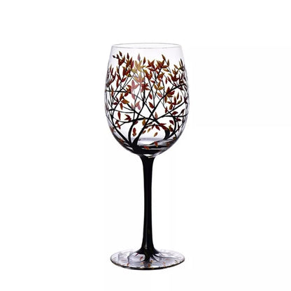 AuroraLeaf™ — Ignite Your Senses with Hand-Painted Seasonal Elegance and Unbreakable Joy