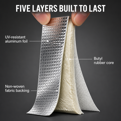 ShieldSeal™ — Secure Leaky Roofs, Pipes & Gutters Using Pro-Grade Butyl
