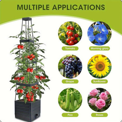 SkyRise Stand™ — Transform Cramped Spaces into Towering Gardens That Thrive Effortlessly